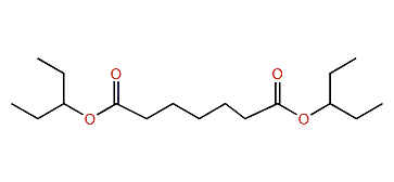 Dipentan-3-yl heptanedioate
